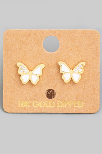 Mini Butterfly Earrings