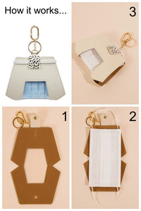 Mask Holder Keychain