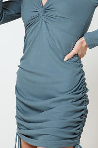 Jill Dress-Teal