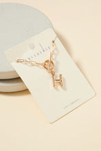 Initial Charm Necklace