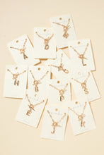 Initial Charm Necklace