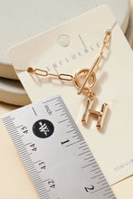 Initial Charm Necklace