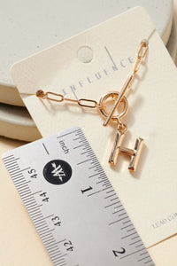 Initial Charm Necklace