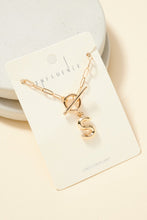 Initial Charm Necklace