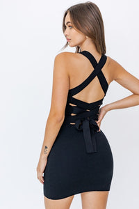 Clarissa Dress-Black