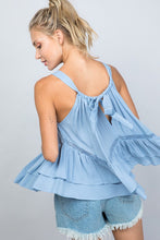 FINAL SALE Logan Top-Blue