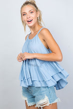 FINAL SALE Logan Top-Blue