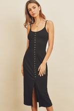 Cleo Midi Dress-Black