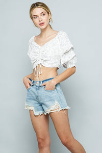 Nadia Top-Grey