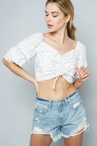 Nadia Top-Grey