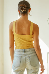 FINAL SALE Marin Top-Mustard