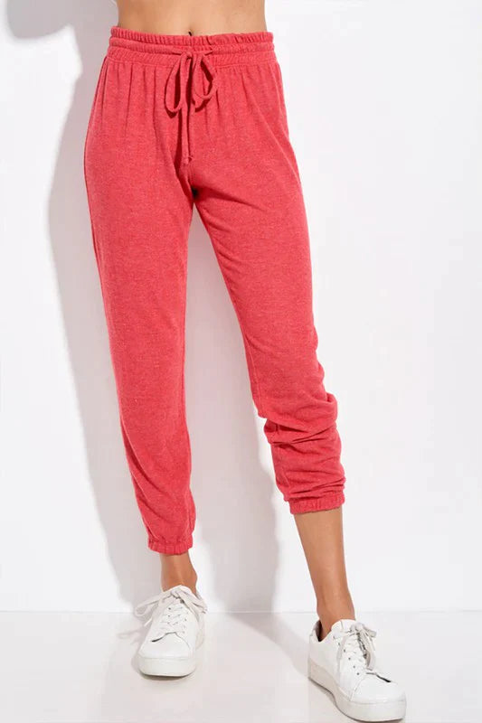 Comfy Pants-Red