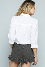 FINAL SALE Trinity Skort-Printed Black