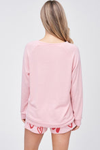 Heart Short PJs-Pink