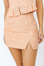 FINAL SALE Dana Skirt-Peach
