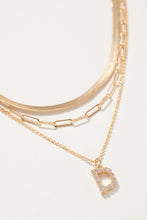 Initial Layered Necklace