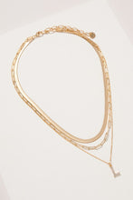 Initial Layered Necklace