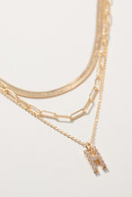 Initial Layered Necklace