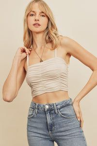 FINAL SALE Loren Top-Sand