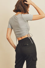 Geri Top-Dusty Blue
