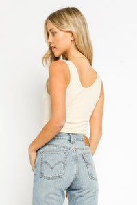 Bella Tank-Ivory