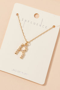 Initial Twist Necklace