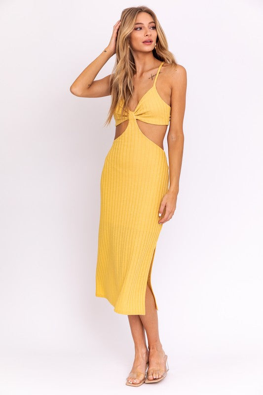 FINAL SALE Kora Dress-Yellow