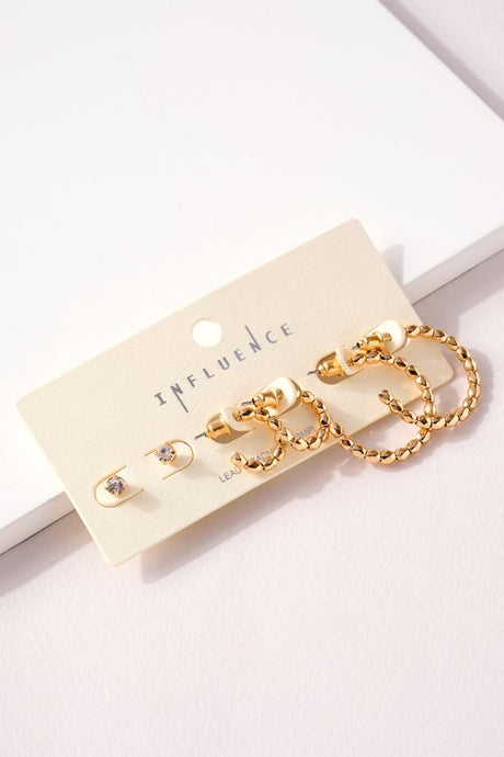 Beaded Earrings Set