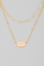 Lydia Necklace-Pink