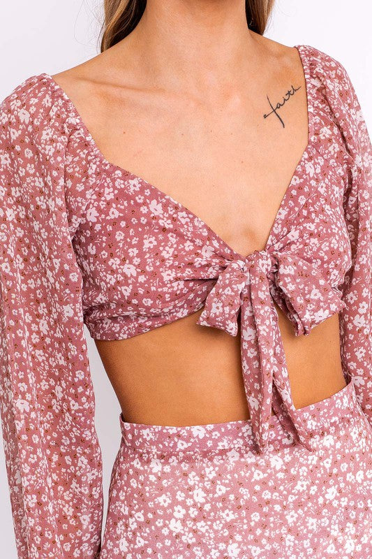 FINAL SALE Maria Top-Rose