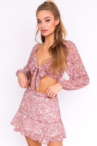 FINAL SALE Maria Top-Rose