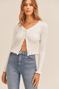 FINAL SALE Trinity Sweater-Cream