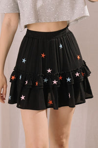 FINAL SALE Sally Star Skort-Multi