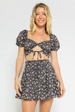 FINAL SALE Peyton Top-Navy Floral
