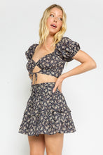FINAL SALE Peyton Top-Navy Floral