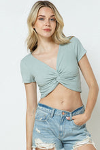 FINAL SALE Tressa Top-Mint