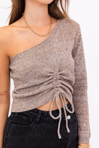 FINAL SALE Mischa Sweater-Brown
