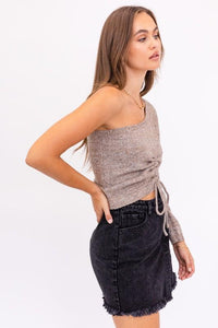 FINAL SALE Mischa Sweater-Brown
