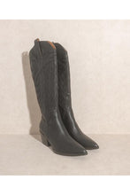 Samara Western Boots-Black
