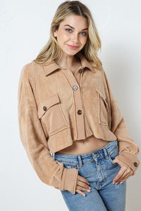 FINAL SALE Jessie Jacket-Camel