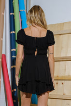 Carey Romper-Black