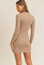 FINAL SALE Carla Sweater Dress-Mocha