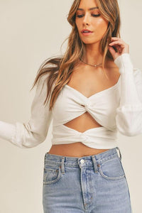 FINAL SALE Alice Sweater-Ivory