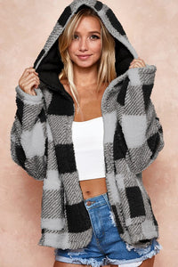 FINAL SALE Riana Jacket-Black/Grey