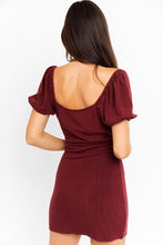 FINAL SALE Tory Dress-Burgundy