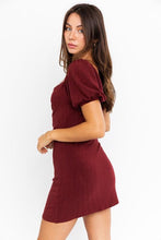 FINAL SALE Tory Dress-Burgundy