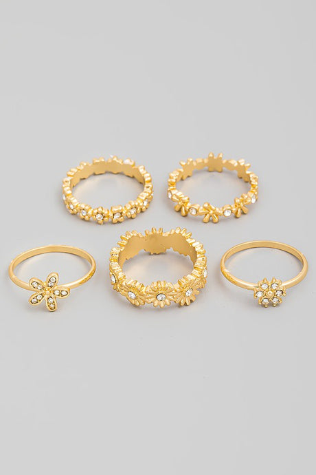 Daisy Ring Set