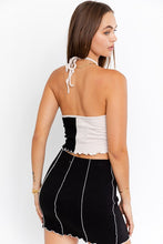 FINAL SALE Gabby Crop Top-Black