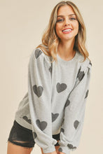 Grey Heart Top