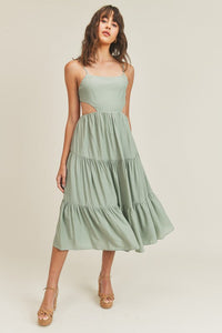 FINAL SALE Esther Dress-Olive